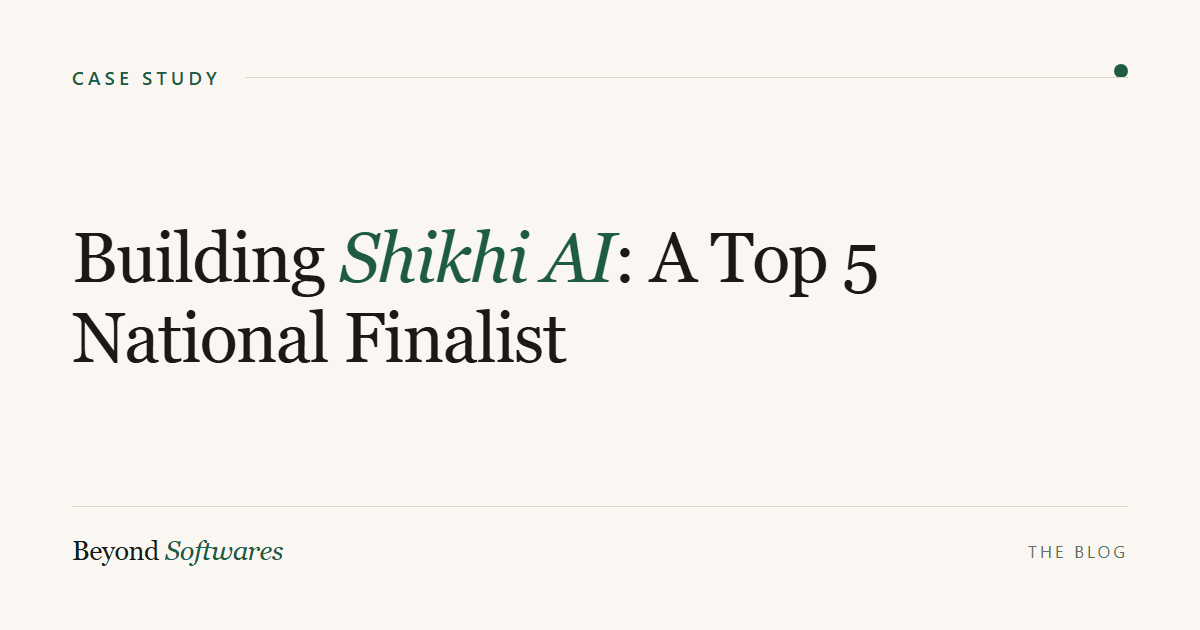 Case study: Shikhi AI learning platform development